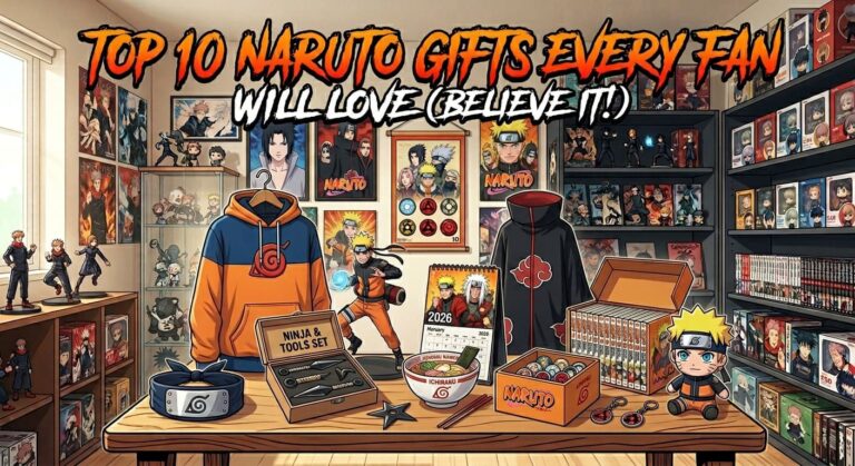 Top 10 Naruto Gifts Every Fan Will Love (Believe It!)