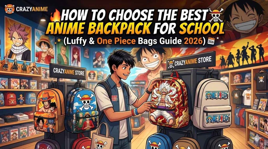 How to Choose the Best Anime Backpack for School (Luffy & One Piece Bags Guide 2026)