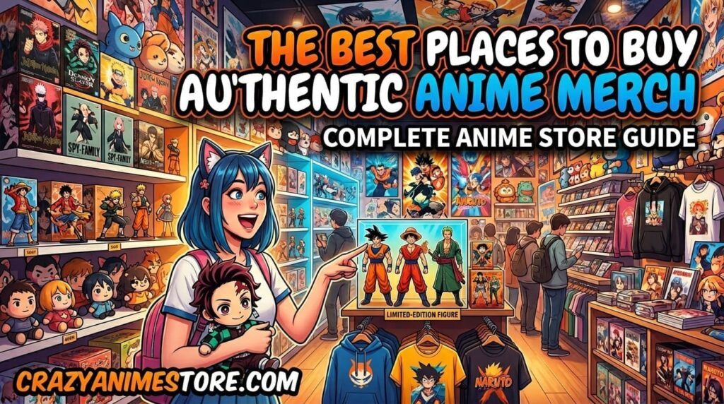The Best Places to Buy Authentic Anime Merch – Complete Anime Store Guide