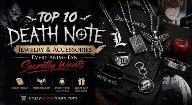 Top 10 Death Note Jewelry & Accessories Every Anime Fan Secretly Wants